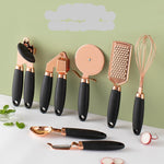 Kitchen Copper Plated Peeler Set Household Vegetable Tool