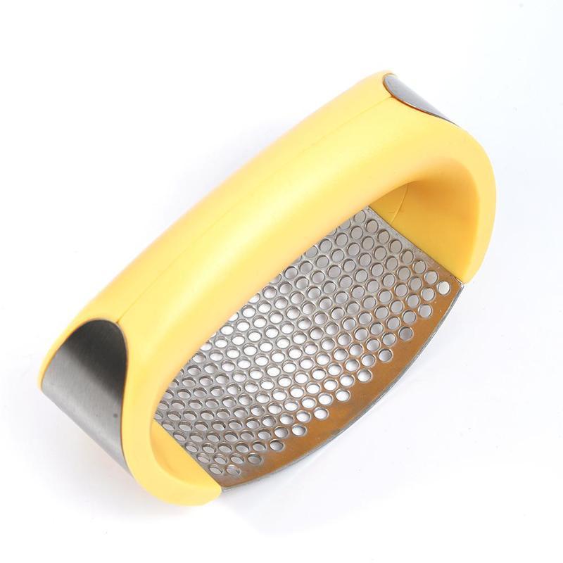 Stainless Steel Garlic Press Masher Manual Kitchen Tool