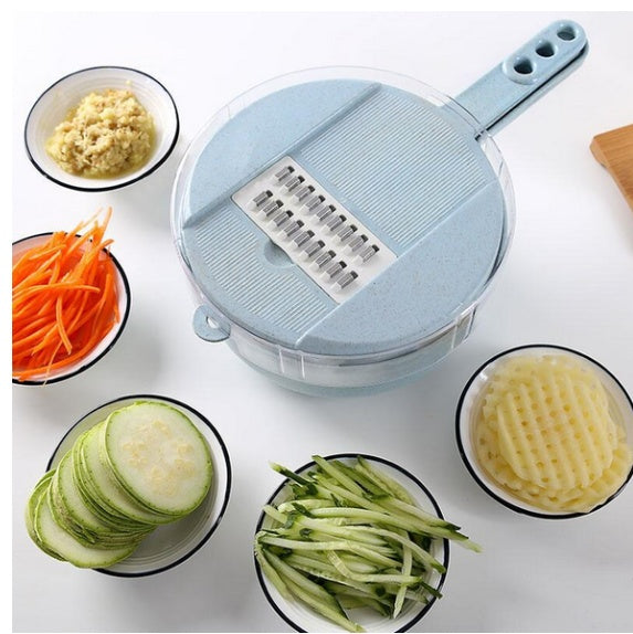 8 in 1 Mandoline Slicer – Multifunction Vegetable Cutter & Grater