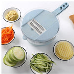 8 in 1 Mandoline Slicer – Multifunction Vegetable Cutter & Grater