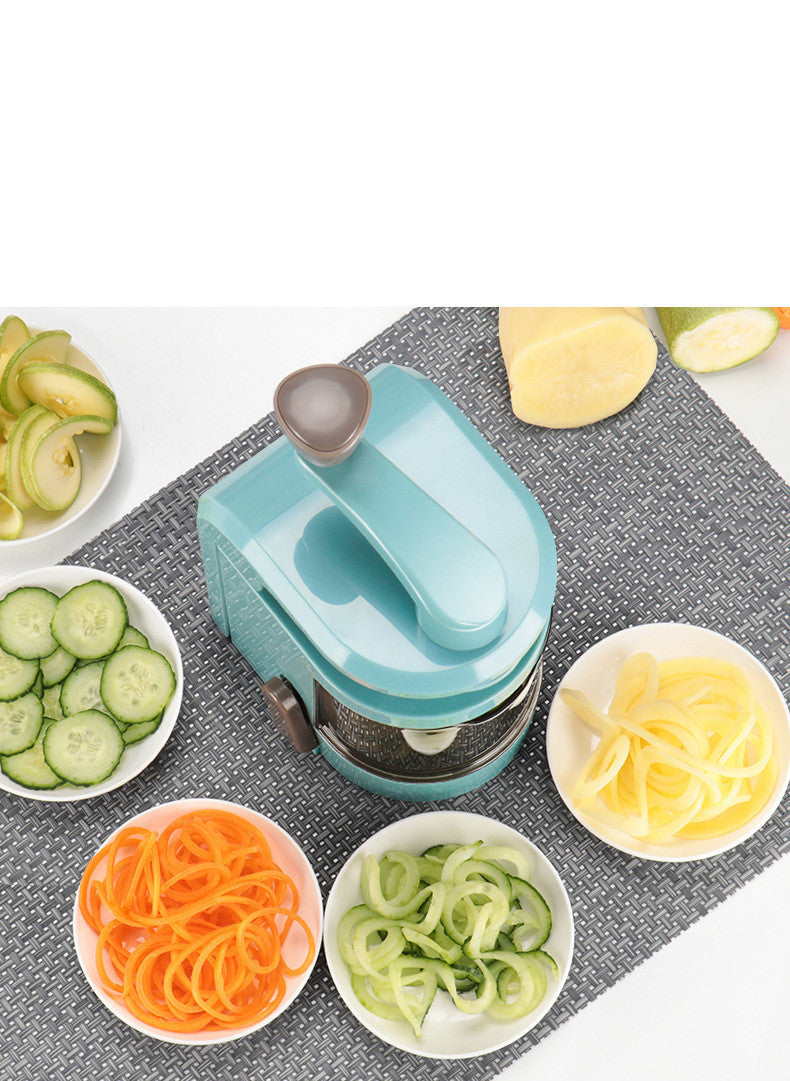 Spiral Grater – Vertical Hand Vegetable Cutter & Salad Maker