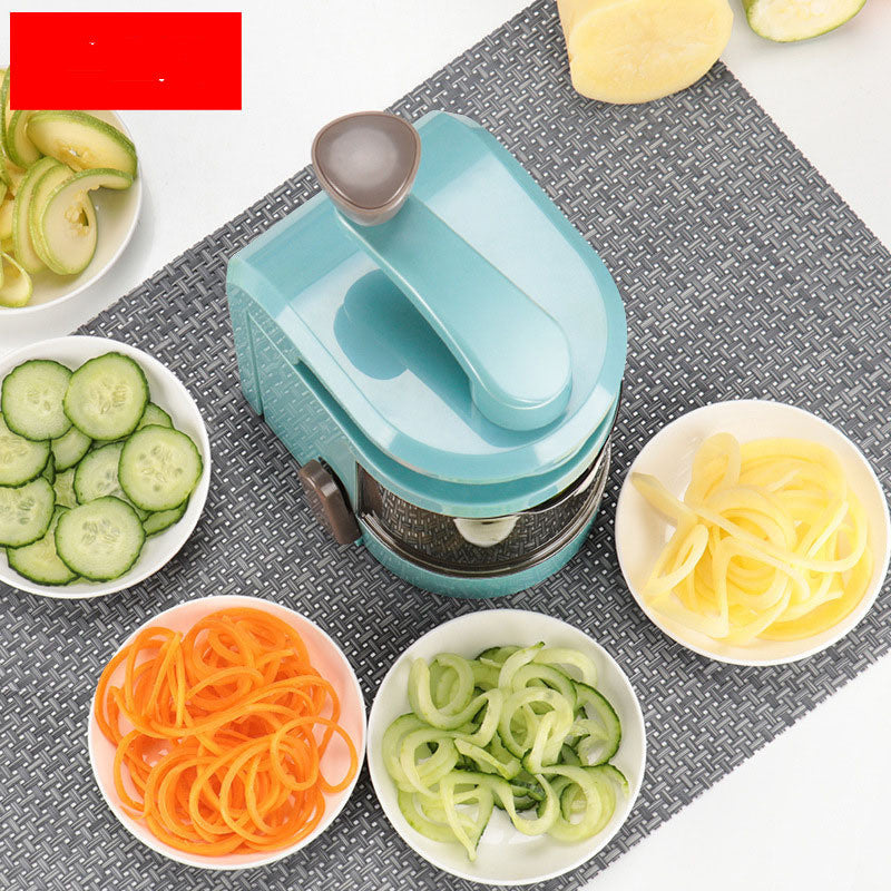 Spiral Grater – Vertical Hand Vegetable Cutter & Salad Maker