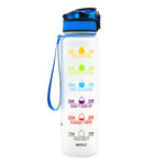 Leakproof Cycling Sports Water Bottle – 1L Motivational Fitness Cup