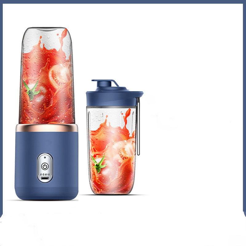 6-Blade Portable Blender | USB Rechargeable Smoothie Juicer Cup
