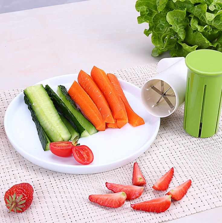 Creative Vegetable & Fruit Cutter – Easy Kitchen Slicer Tool