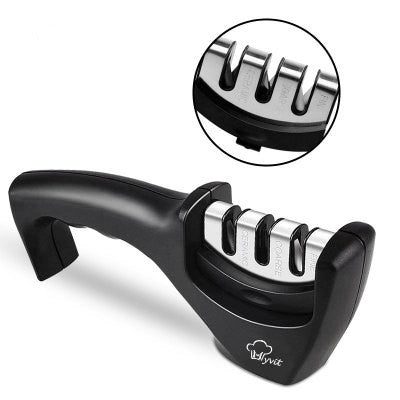 Diamond Tungsten Steel Kitchen Knife Sharpener Stone Tool