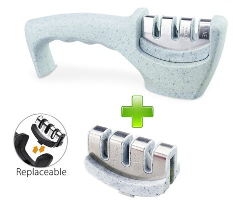 Diamond Tungsten Steel Kitchen Knife Sharpener Stone Tool