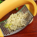 Stainless Steel Garlic Press Masher Manual Kitchen Tool