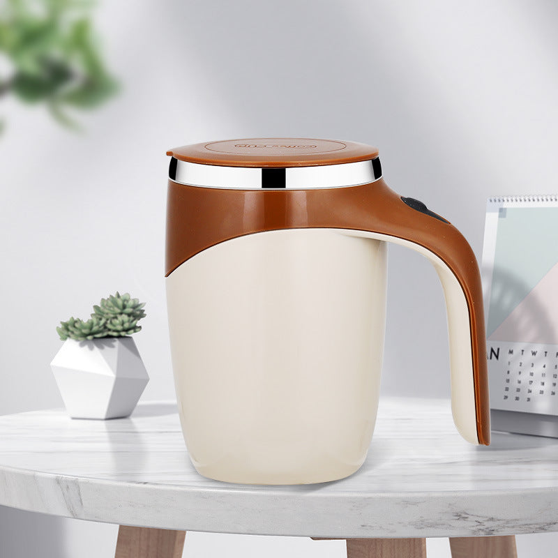 Rechargeable Automatic Magnetic Stirring Coffee Cup | Self-Stirring Mug