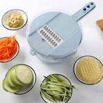 8 in 1 Mandoline Slicer – Multifunction Vegetable Cutter & Grater