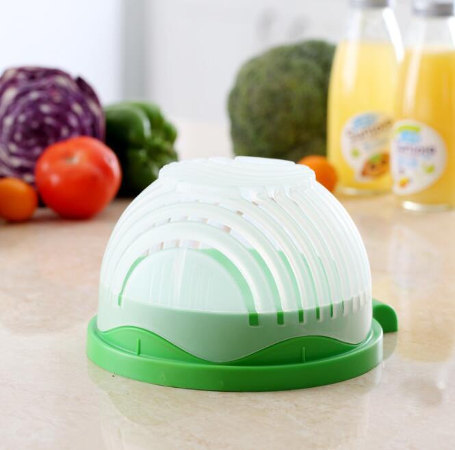 Creative Salad Cutter Bowl – Fast Fruit & Vegetable Chopper