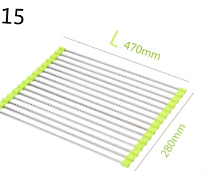 Portable Kitchen Drying Rack – Space Saving, Easy Clean, Eco-Friendly