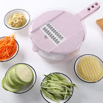 8 in 1 Mandoline Slicer – Multifunction Vegetable Cutter & Grater