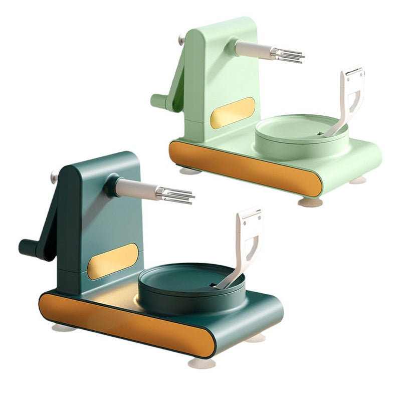 Hand-Cranked Multifunctional Peeler Machine | Kitchen Slicer & Cutter