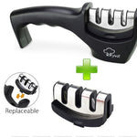 Diamond Tungsten Steel Kitchen Knife Sharpener Stone Tool