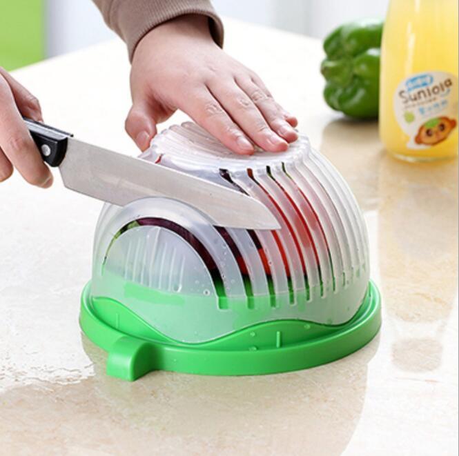 Creative Salad Cutter Bowl – Fast Fruit & Vegetable Chopper