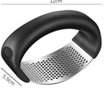 Stainless Steel Garlic Press Masher Manual Kitchen Tool