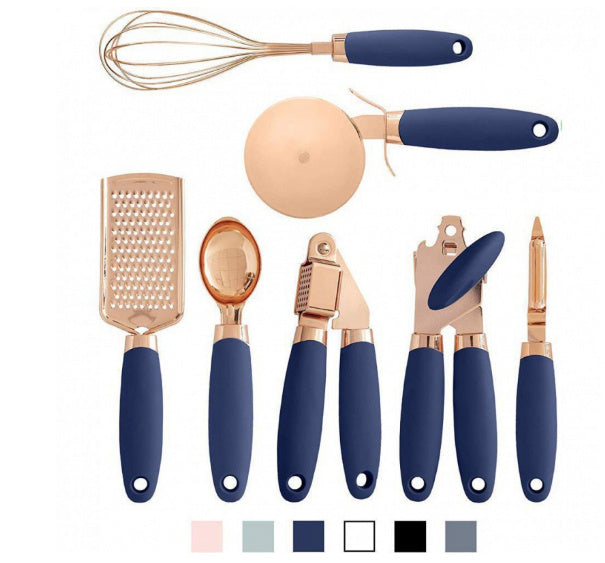 Kitchen Copper Plated Peeler Set Household Vegetable Tool