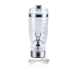 Electric USB Protein Shake Stirrer Bottle – Portable Vortex Blender 600ml