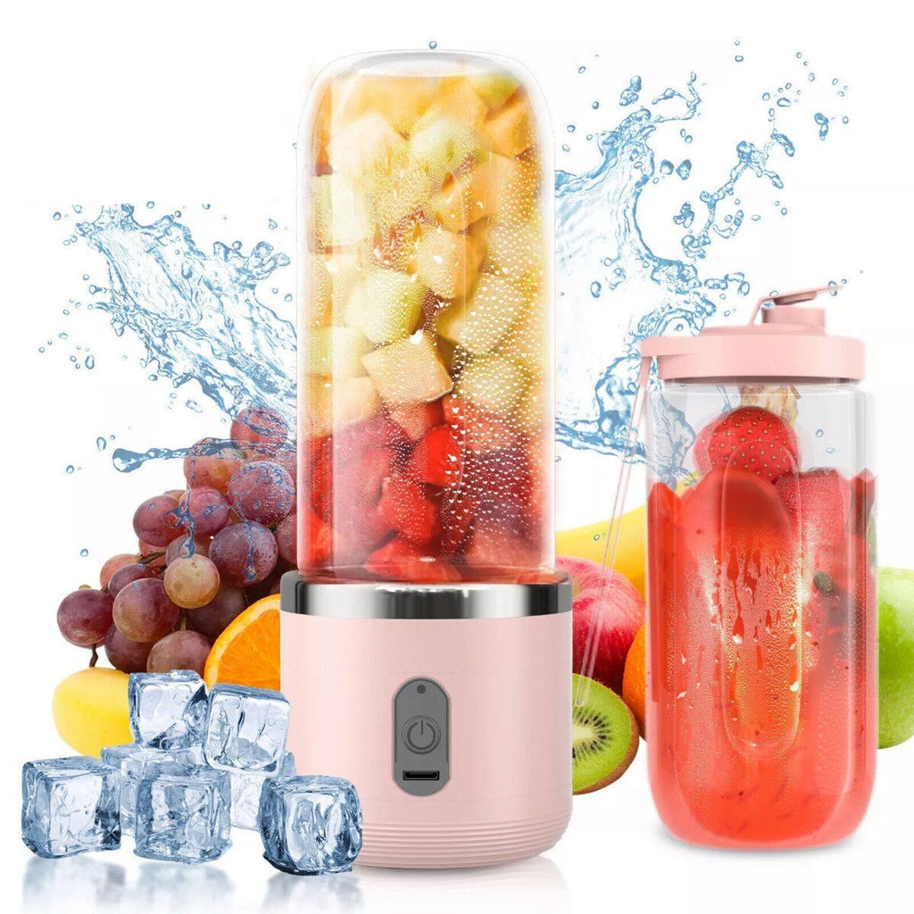 Portable Electric Blender – Rechargeable Smoothie & Juice Maker