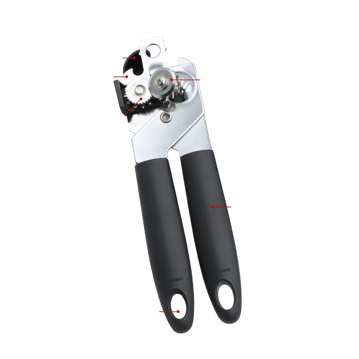 Strong Stainless Steel Can & Bottle Opener – Durable Kitchen Tool